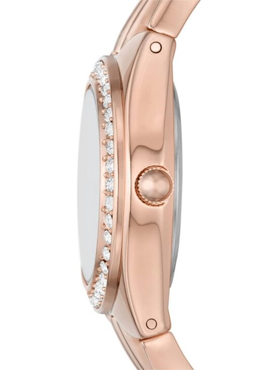 Relic Women\'s Rose Gold Analog Fossil Queen\'s Court Bracelet Sets Luxury Watch main image 6